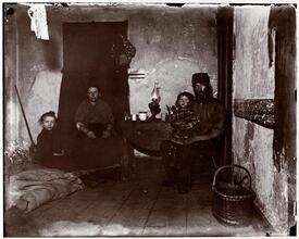In Poverty Gap, West Twenty-Eighth St. An English Coal-Heaver's Home