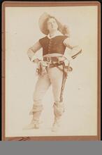 [Alexander Salvini as d'Artagnan in "The Three Guardsmen".]