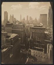 Bird's Eye View, S.E. from 57th Street & 5th Avenue.