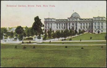Botanical Garden, Bronx Park, New York.