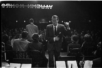 Vaughn Monroe [Monroe and band performing.]