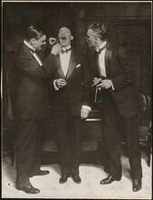 [Alonzo Price, John Barrymore and Henry Hull in "Believe Me Xantippe".]