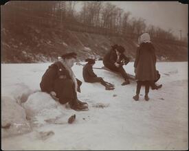 Skating, McCombs Dam, Jerome Ave.