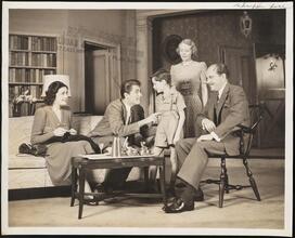 ["Blind Alley" theater still.]
