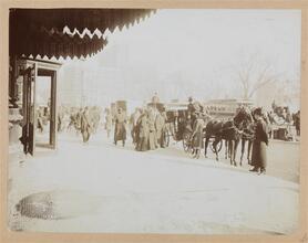 Street Scenes, Union Square, Tiffany's.
