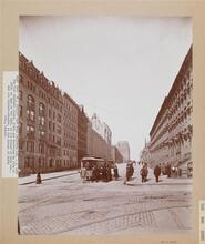 [East 34th St., Looking West from Lexington Ave.]