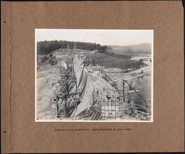 Croton Falls Reservoir - Construction of Main Dam [Croton System.]