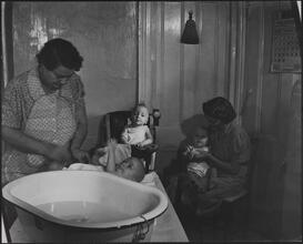 Children's Aid Society, House Aid for a Mother Overwhelmed with Triplets.
