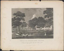 View of the Bowling - Green, Broadway.