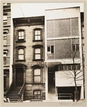 Glass-Brick and Brownstone Fronts, 209-211 East 48th Street