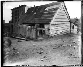 Shanty town.