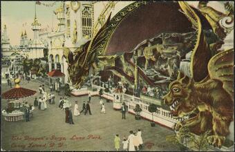 The Dragon's Gorge, Luna Park, Coney Island, N.Y.