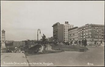 Riverside Drive, north from 142nd St., New York.
