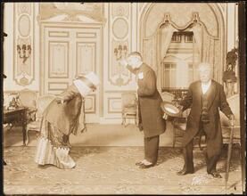 ["Madam President" theater still.]