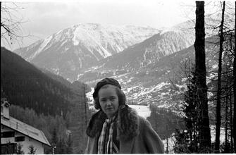 [Felicia Marsh on a trip to visit Llewelyn Powys in Davos, Switzerland.]