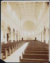 [Church. Interior, chancel.]