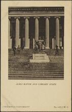 Alma Mater and Library Steps, Columbia University