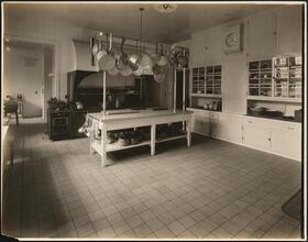 [Interior, kitchen.]