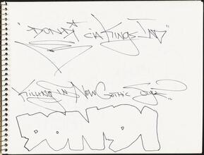 Dondi CIA Kings Inc [Page in LA 2's piece book.]