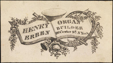 Henry Erben, Organ Builder