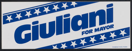 Giuliani for Mayor
