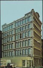 [Richard Haas' wall painting on 114 Prince Street.]