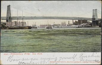 Williamsburg Bridge. New York.