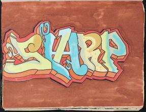 Sharp [Page in Sharp's piece book.]