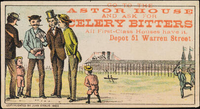Go to the Astor House and Ask for Celery Bitters
