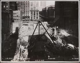 41st St. Side [Lincoln Building construction.]
