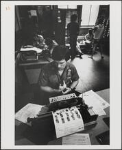 New York City, 9th Police Station Back Room used for Questioning People, 1978
