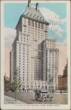 Savoy Plaza Hotel, New York City.