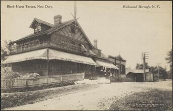 Black Horse Tavern, New Dorp. Richmond Borough, N.Y.