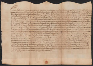 Indenture between Pieter Oblienis of Harlem and Abraham Gouverneur of New York City for land called the Dominees Farm, June 13, 1723
