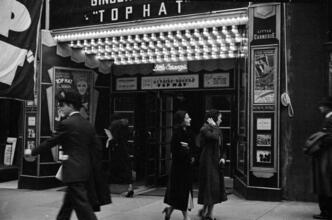 [Little Carnegie movie theater.]