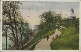 Riverside Drive and Grant's Tomb, New York.