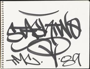 Stash Two TMC [Page in LA 2's piece book.]