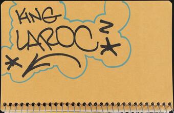 [Division page in LA II's sketchbook.]