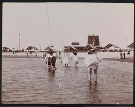 Bathing, Manhattan Beach.