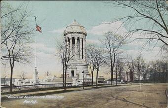 Soldiers' and Sailors' Monument, Riverside Drive, New York.