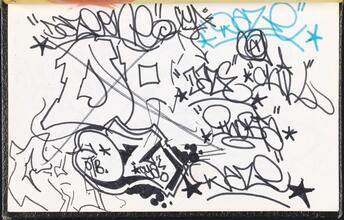 DAZE [Page in Daze's black book.]