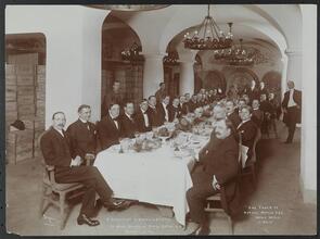 A Gathering of Kindred Spirits at Wine Vaults of Hotel Astor N.Y., March 4th 1905.