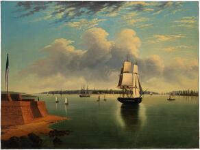 View of New York (from Bedloe's Island)