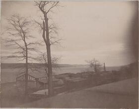 [Two views of the Hudson River.]