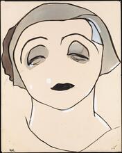 [Laurette Taylor as Lissa Terry in "In a Garden".]
