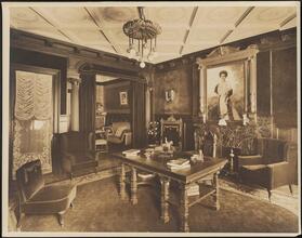 [Residence. Interior, parlor.]