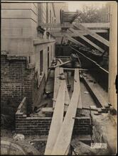 H. C. Frick Residence. S. Area Ready for Stone