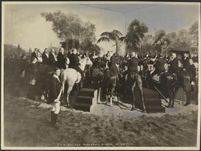 C.K.G. Billings Horseback Dinner at Sherry's.
