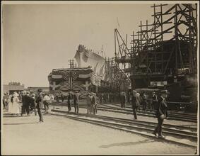 Shipyard, Newburgh Shipyards.
