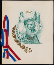 New York Columbian Celebration Banquet to commemorate the Four Hundredth Anniversary of the Discovery of America